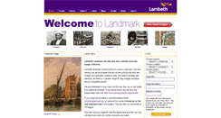 Desktop Screenshot of landmark.lambeth.gov.uk